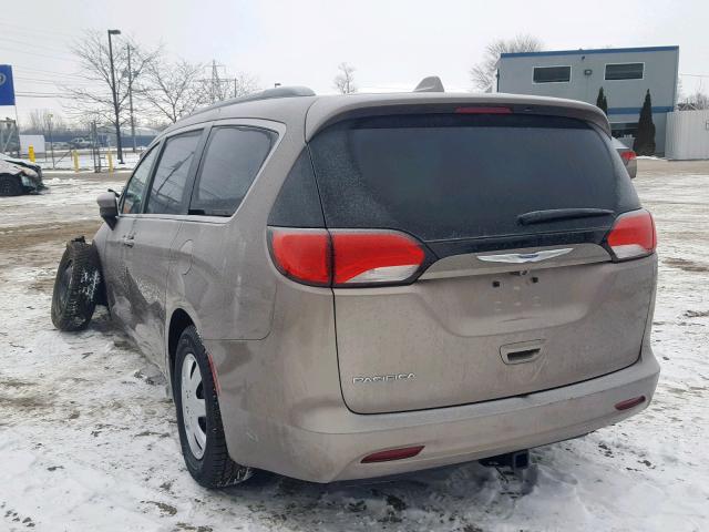 2C4RC1CG3HR659561 - 2017 CHRYSLER PACIFICA L BEIGE photo 3