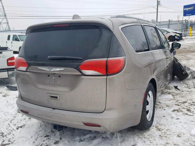 2C4RC1CG3HR659561 - 2017 CHRYSLER PACIFICA L BEIGE photo 4