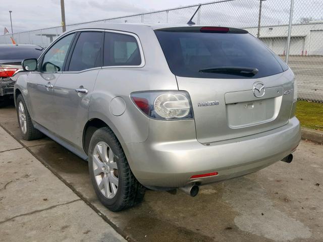 JM3ER29L270126995 - 2007 MAZDA CX-7 SILVER photo 3