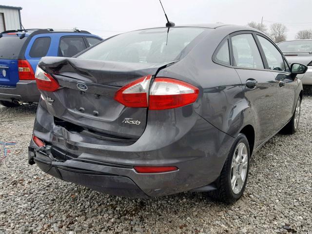 3FADP4BJ5FM133357 - 2015 FORD FIESTA SE GRAY photo 4