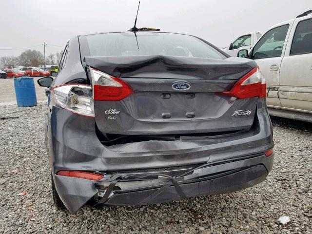 3FADP4BJ5FM133357 - 2015 FORD FIESTA SE GRAY photo 9