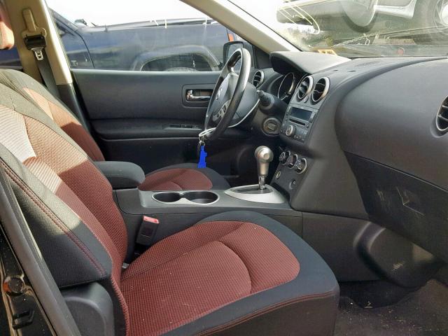 JN8AS58T49W046083 - 2009 NISSAN ROGUE S BLACK photo 5