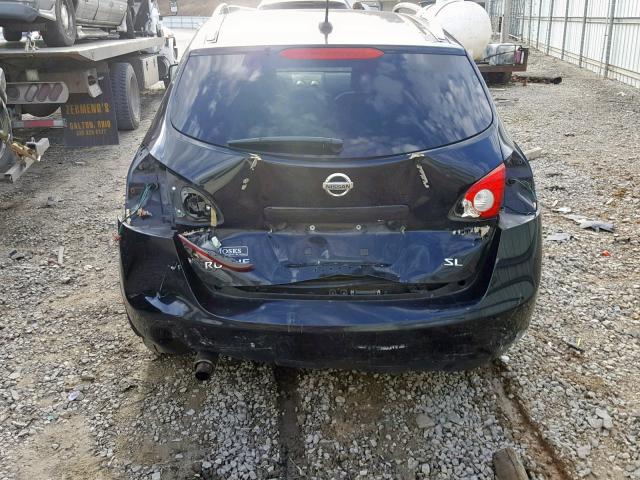 JN8AS58T49W046083 - 2009 NISSAN ROGUE S BLACK photo 9