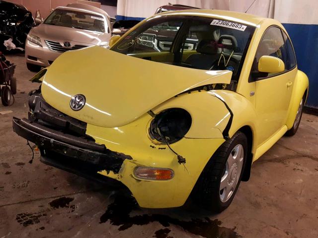 3VWCA21C4XM425448 - 1999 VOLKSWAGEN NEW BEETLE Сары фото 2