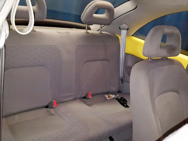 3VWCA21C4XM425448 - 1999 VOLKSWAGEN NEW BEETLE Сары фото 6