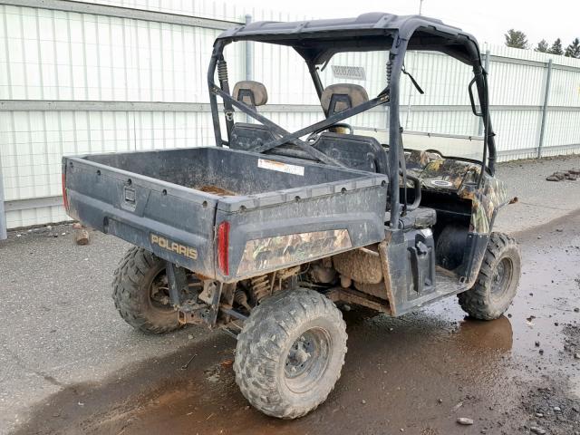 4XATH76A7D4316385 - 2013 POLARIS RANGER 800 GREEN photo 4