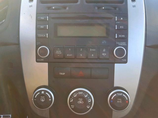 KNAFE122675008582 - 2007 KIA SPECTRA EX ORANGE photo 9