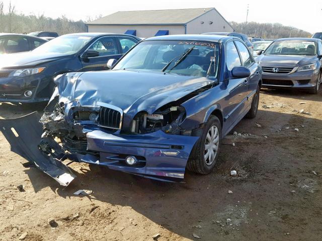 KMHWF25S25A188872 - 2005 HYUNDAI SONATA GL 蓝色 照片 2