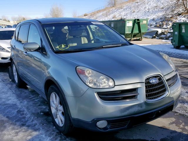 4S4WX86D174408665 - 2007 SUBARU B9 TRIBECA GREEN photo 1