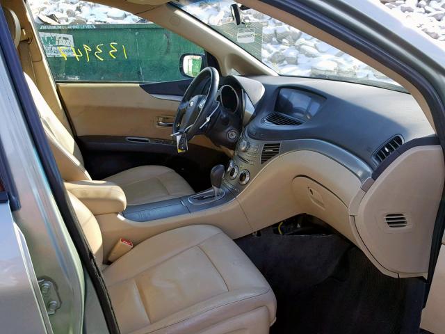 4S4WX86D174408665 - 2007 SUBARU B9 TRIBECA GREEN photo 5