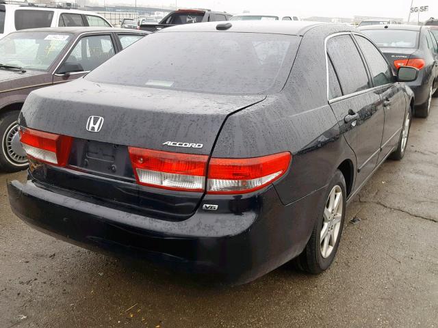 1HGCM66584A073559 - 2004 HONDA ACCORD EX BLACK photo 4