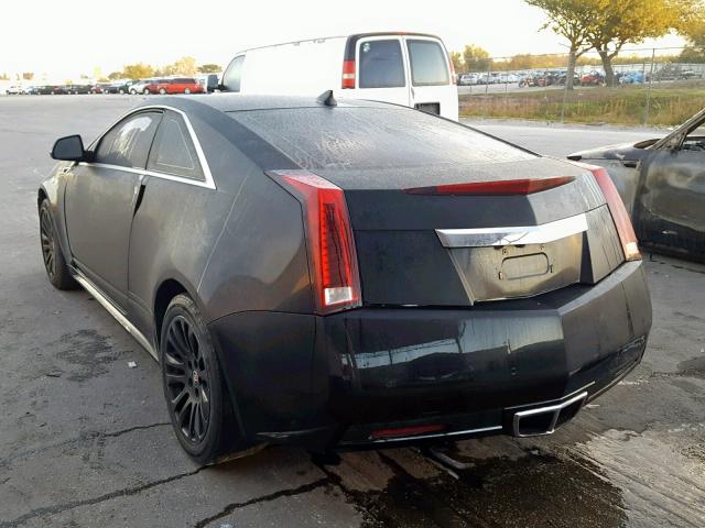 1G6DJ1E3XC0107765 - 2012 CADILLAC CTS PERFOR BLACK photo 3