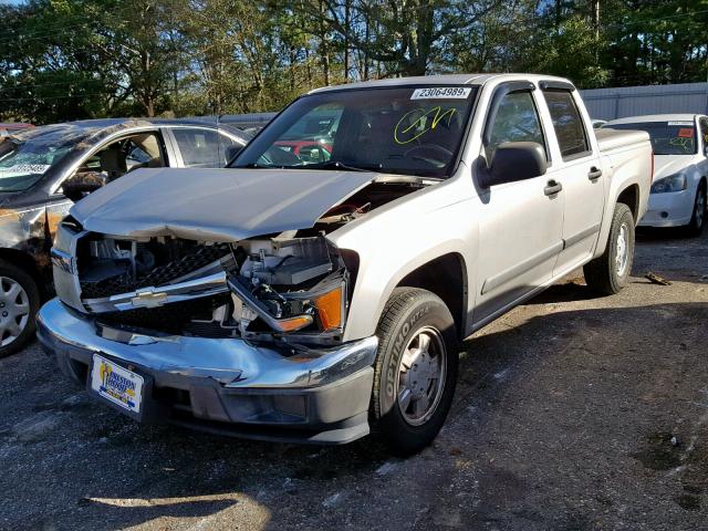 1GCCS136X68243080 - 2006 CHEVROLET COLORADO SILVER photo 2