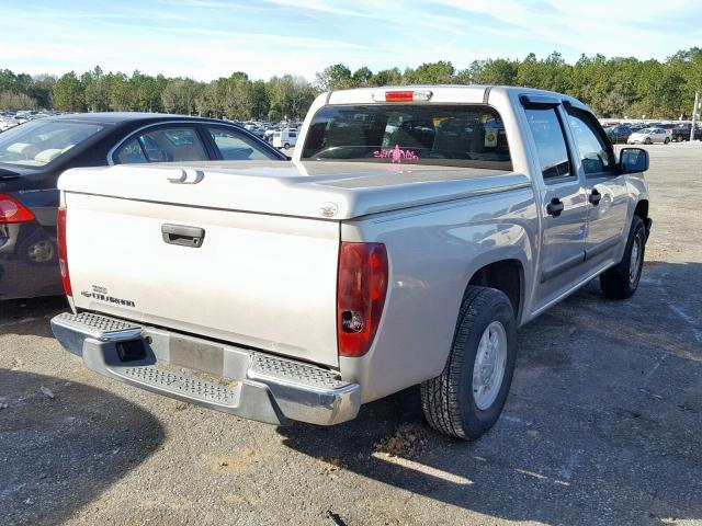 1GCCS136X68243080 - 2006 CHEVROLET COLORADO SILVER photo 4