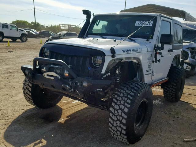 1J4AA2D13BL621034 - 2011 JEEP WRANGLER S WHITE photo 2