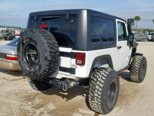 1J4AA2D13BL621034 - 2011 JEEP WRANGLER S WHITE photo 4