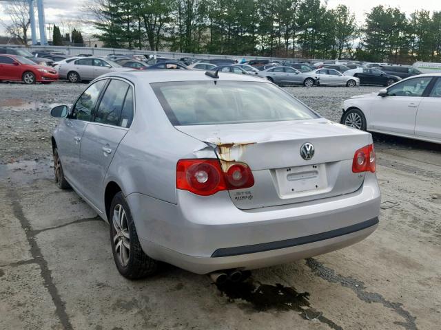 3VWSF71K46M782936 - 2006 VOLKSWAGEN JETTA 2.5 SILVER photo 3