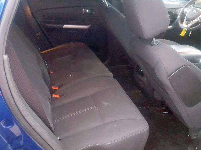 2FMDK3G98DBC22738 - 2013 FORD EDGE SE BLUE photo 6