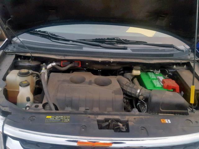 2FMDK3G98DBC22738 - 2013 FORD EDGE SE BLUE photo 7
