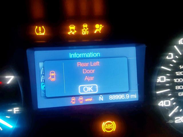 2FMDK3G98DBC22738 - 2013 FORD EDGE SE BLUE photo 8