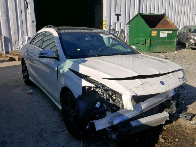 WDDSJ4EB4EN045580 - 2014 MERCEDES-BENZ CLA 250 WHITE photo 1