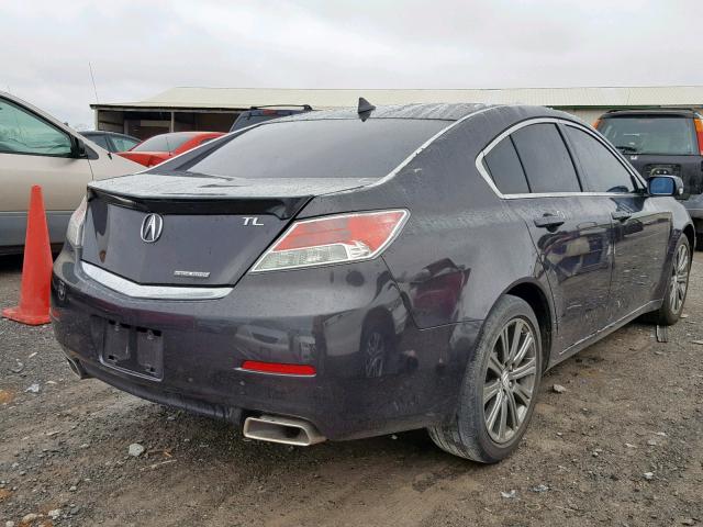 19UUA8F32EA000664 - 2014 ACURA TL SE BLACK photo 4