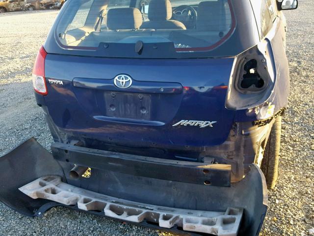 2T1KR32E53C070953 - 2003 TOYOTA MATRIX 蓝色 照片 9