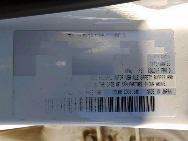 JM1DE1KZ9E0182342 - 2014 MAZDA MAZDA2 SPO 白色 照片 10