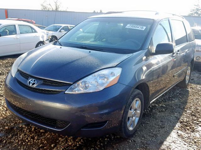 5TDZA23C26S553292 - 2006 TOYOTA SIENNA CE BLUE photo 2