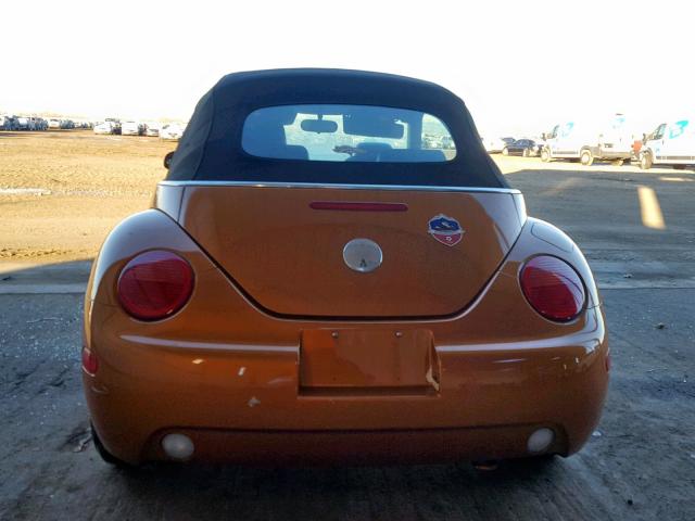 3VWCD31Y84M316754 - 2004 VOLKSWAGEN NEW BEETLE 橙色 照片 9