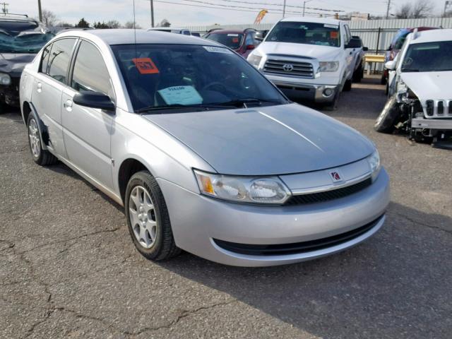 1G8AJ52F94Z192210 - 2004 SATURN ION LEVEL SILVER photo 1