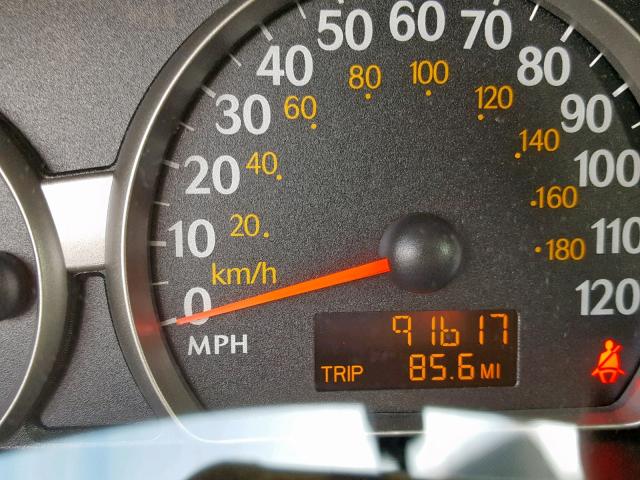 1G8AJ52F94Z192210 - 2004 SATURN ION LEVEL SILVER photo 8