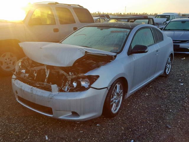 JTKDE177870148931 - 2007 TOYOTA SCION TC ვერცხლისფერი ფოტო 2