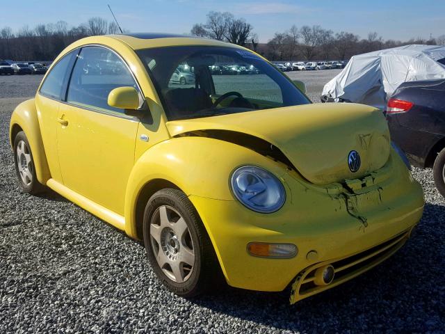 3VWCA21C8YM440178 - 2000 VOLKSWAGEN NEW BEETLE Gelb Foto 1