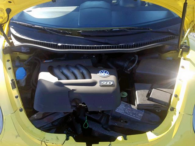 3VWCA21C8YM440178 - 2000 VOLKSWAGEN NEW BEETLE Gelb Foto 7