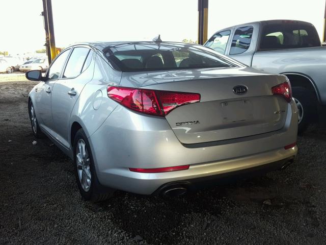 5XXGN4A76CG005872 - 2012 KIA OPTIMA EX SILVER photo 3