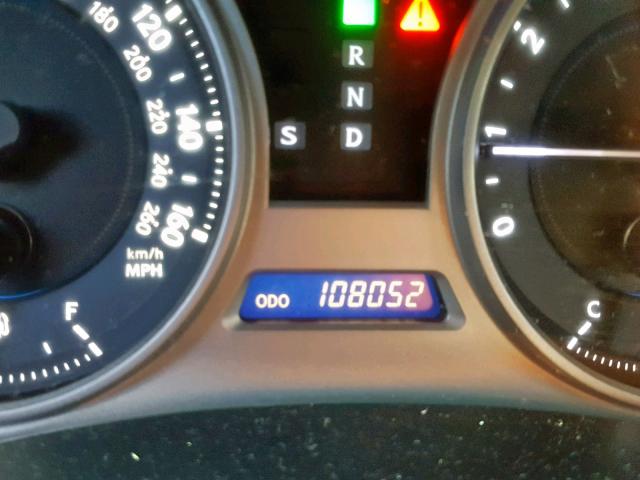 JTHCK262265005867 - 2006 LEXUS IS 250 BLUE photo 8