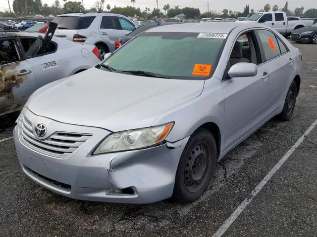 4T4BE46K78R028412 - 2008 TOYOTA CAMRY CE SILVER photo 2
