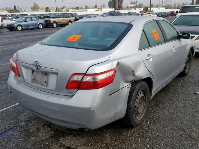 4T4BE46K78R028412 - 2008 TOYOTA CAMRY CE SILVER photo 4