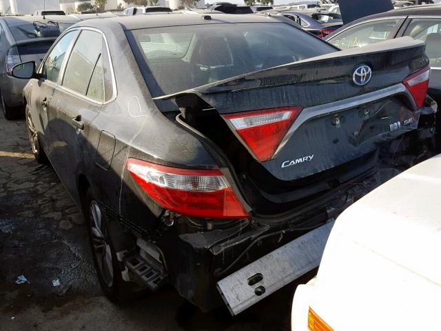 4T1BD1FK3GU180200 - 2016 TOYOTA CAMRY HYBR BLACK photo 3