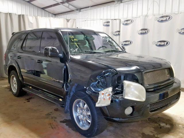 5TDZT34A82S102357 - 2002 TOYOTA SEQUOIA SR 黑色 照片 1
