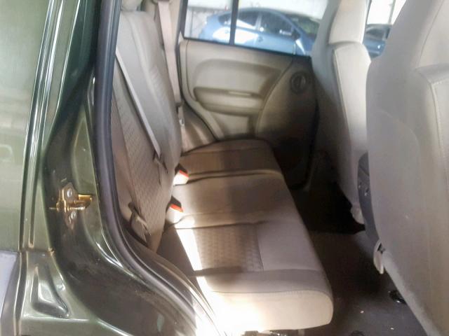 1J4GL48K97W701883 - 2007 JEEP LIBERTY SP 绿色 照片 6