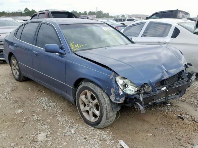 JT8BD69S040197664 - 2004 LEXUS GS 300 BLUE photo 1