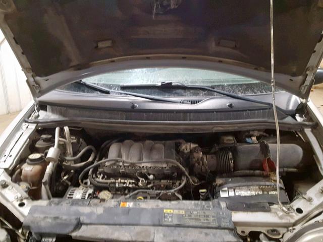 2FMZA57491BB96347 - 2001 FORD WINDSTAR S ვერცხლისფერი ფოტო 7