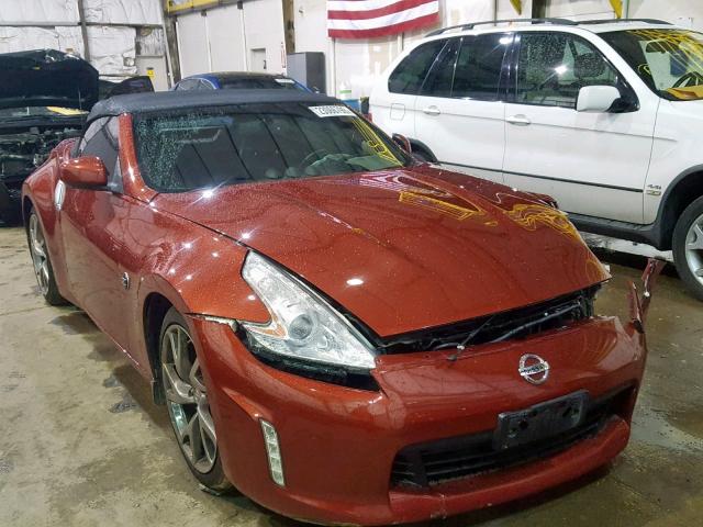 JN1AZ4FH5DM790122 - 2013 NISSAN 370Z BASE ORANGE photo 1