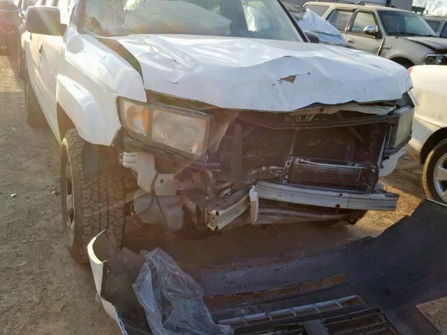 2HJYK162X6H569403 - 2006 HONDA RIDGELINE WHITE photo 9