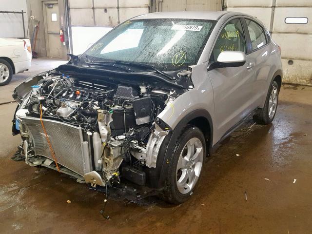 3CZRU6H39GM728978 - 2016 HONDA HR-V LX SILVER photo 2