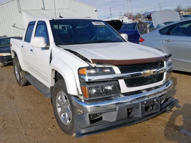 1GCJTDDE3A8112108 - 2010 CHEVROLET COLORADO L WHITE photo 1