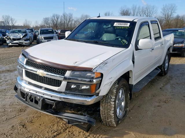 1GCJTDDE3A8112108 - 2010 CHEVROLET COLORADO L WHITE photo 2