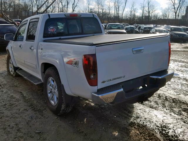 1GCJTDDE3A8112108 - 2010 CHEVROLET COLORADO L WHITE photo 3